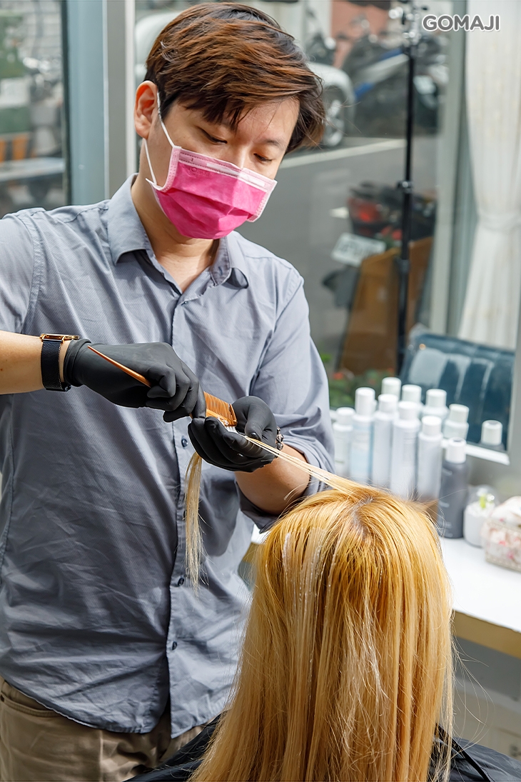 歐風設計單色染髮