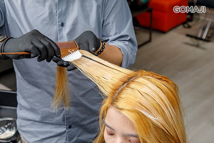 歐風設計單色染髮