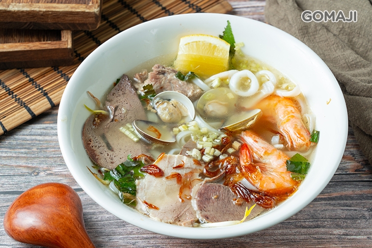 鮮蝦綜合金邊粉