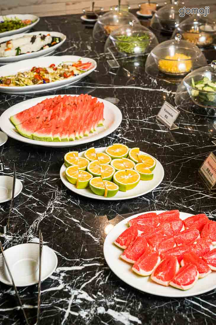 早餐蔬食buffet吃到飽
