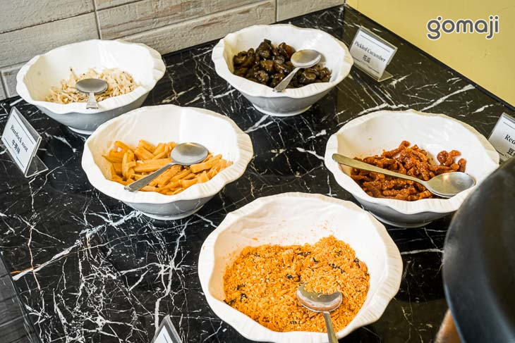 早餐蔬食buffet吃到飽