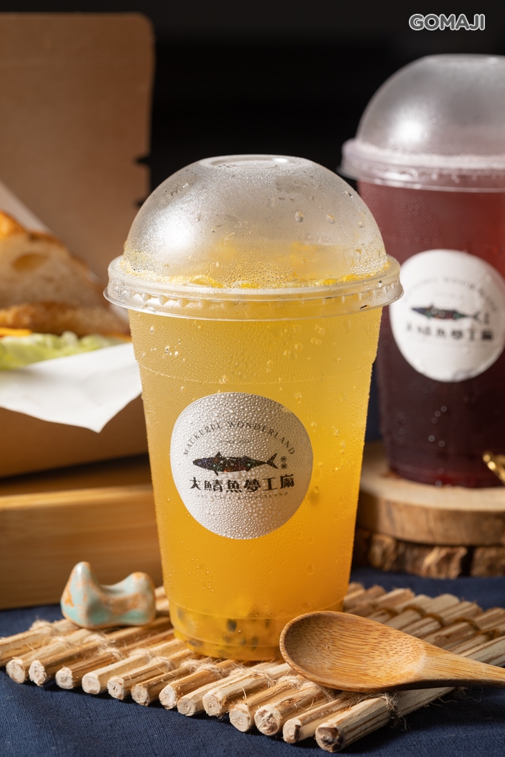 百香果鳳梨氣泡飲