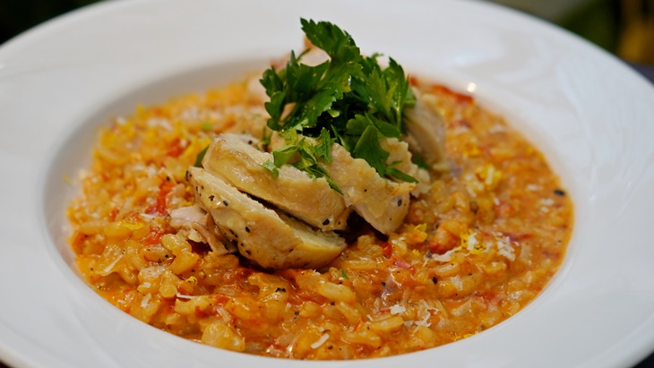 菲達起司雞腿燉飯