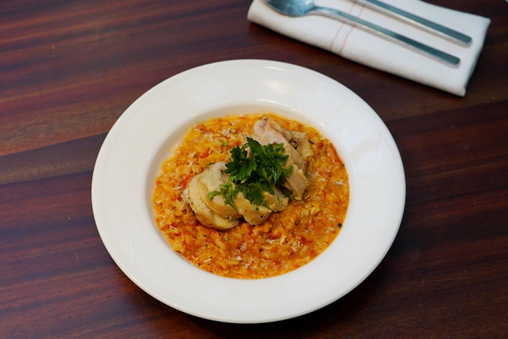 菲達起司雞腿燉飯