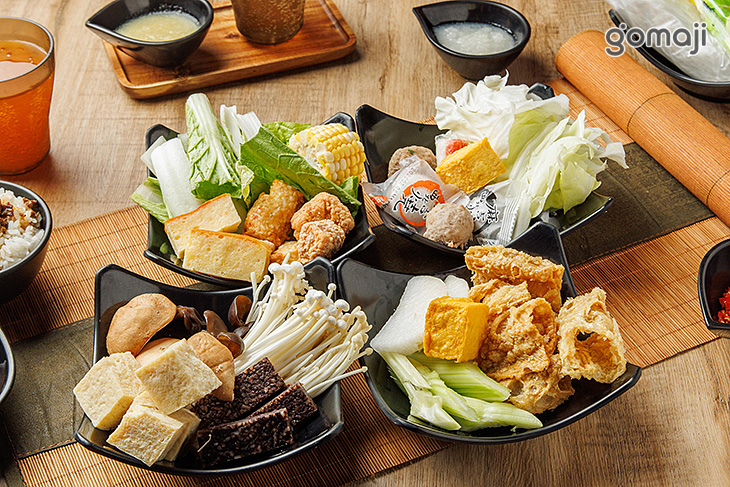 各式蔬菜火鍋料