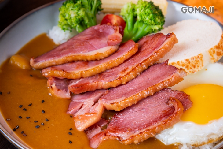 鴨胸咖喱飯