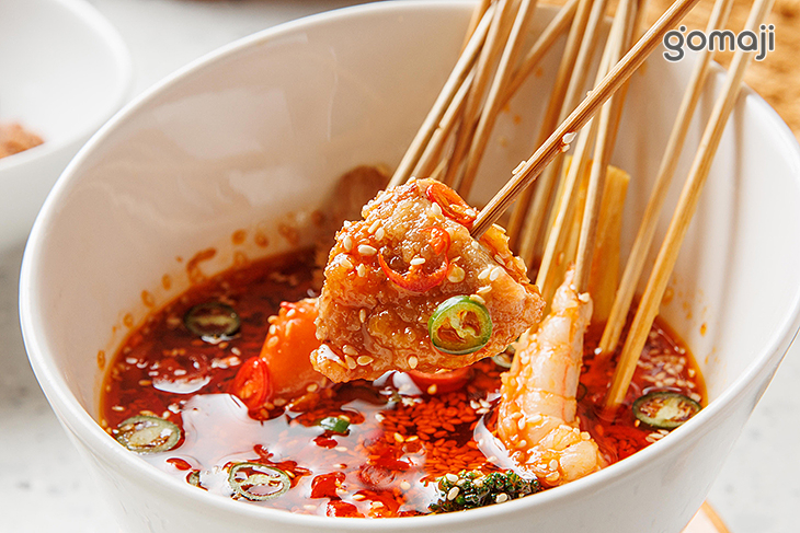 紅油串串