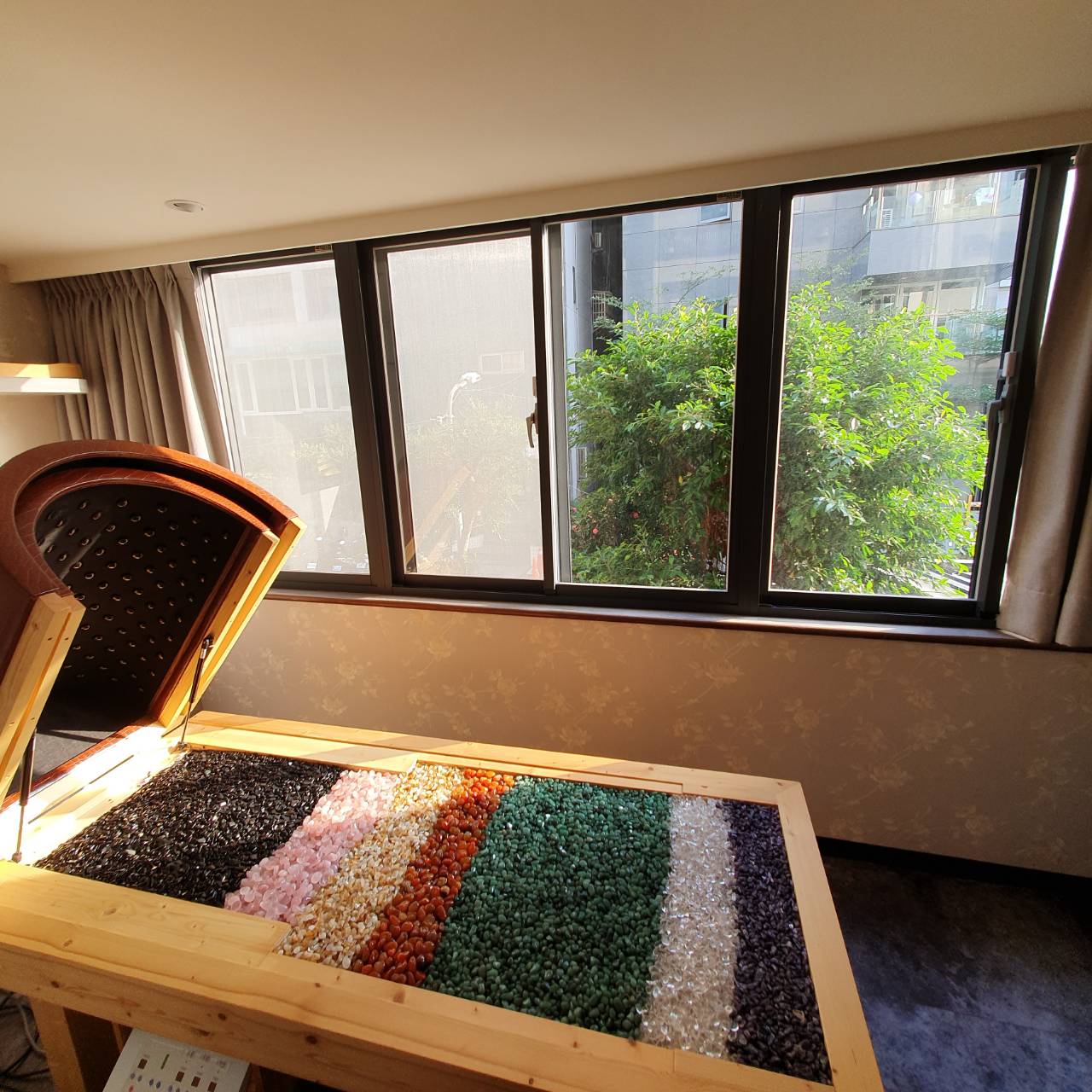 爆汗排贅水七輪水晶能量晶盤浴全身代謝