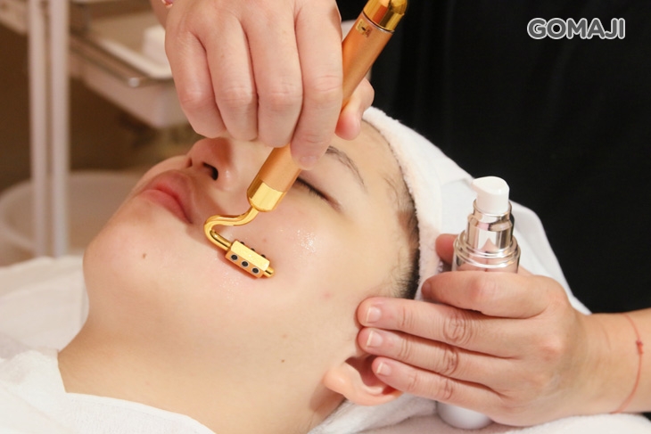 24K金鍺棒按摩導入(膠原源液/玻尿酸膠原保濕 二選一)