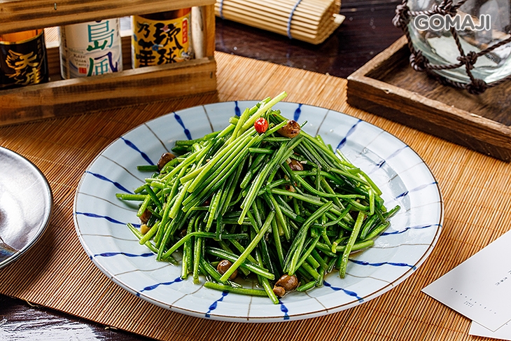 樹子炒水蓮