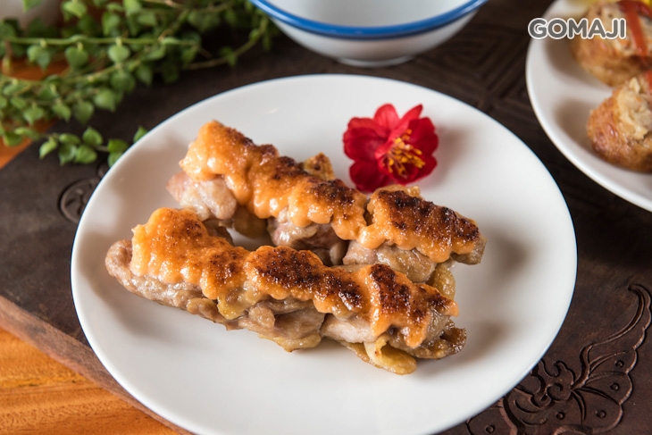 明太子雞肉串