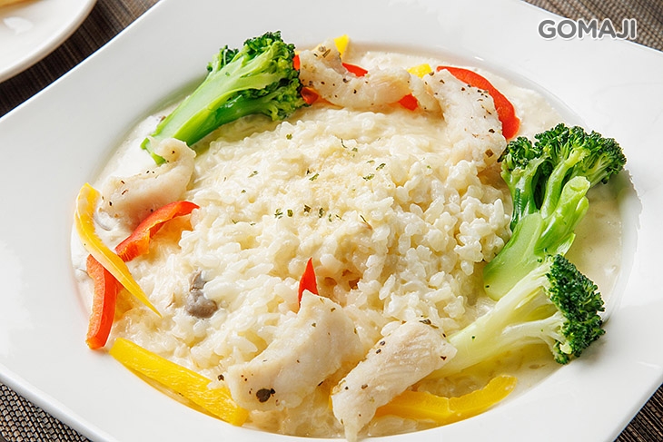 奶油檸檬魴魚飯