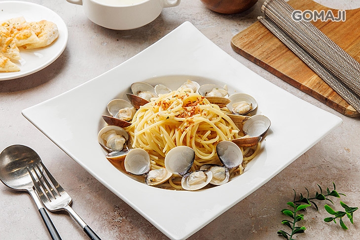 香蒜白酒蛤蠣義大利麵