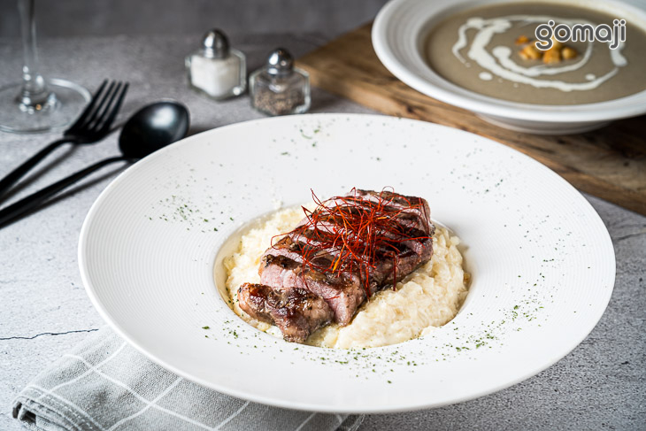 香草伊比利豬燉飯