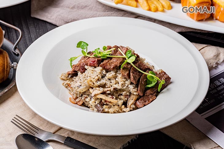 黑松露牛排燉飯