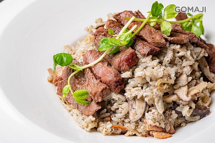 黑松露牛排燉飯