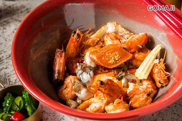 蝦仁烏魚子蚵仔飯
