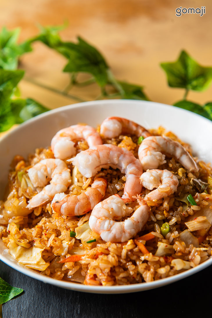 泡菜蝦仁炒飯
