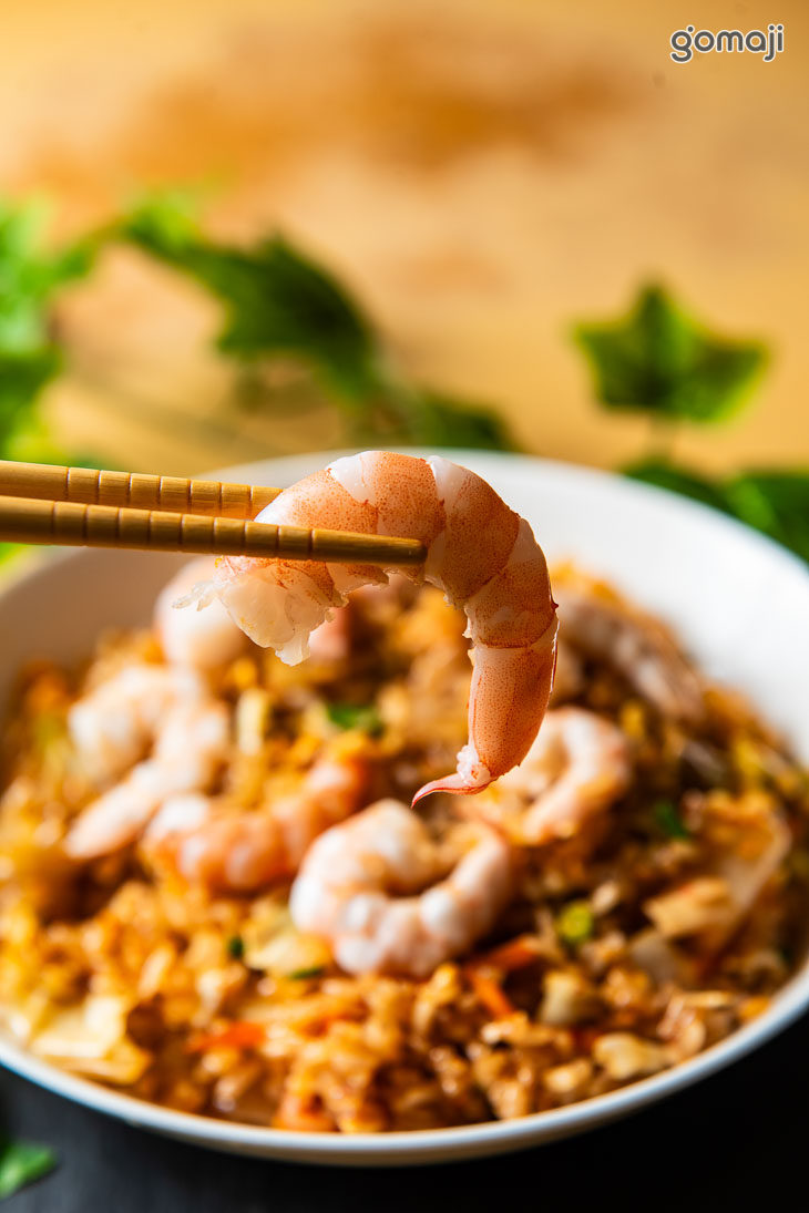 泡菜蝦仁炒飯