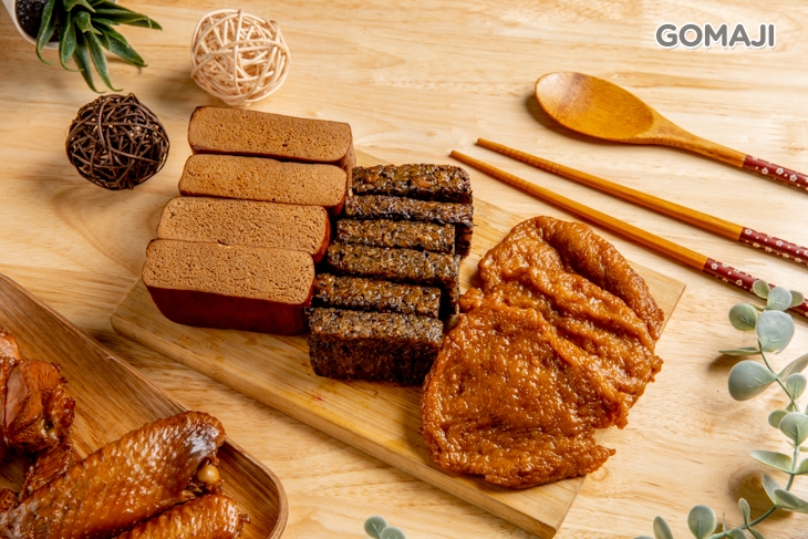 煙燻黑豆干/煙燻手工鴨米血/煙燻手工甜不辣