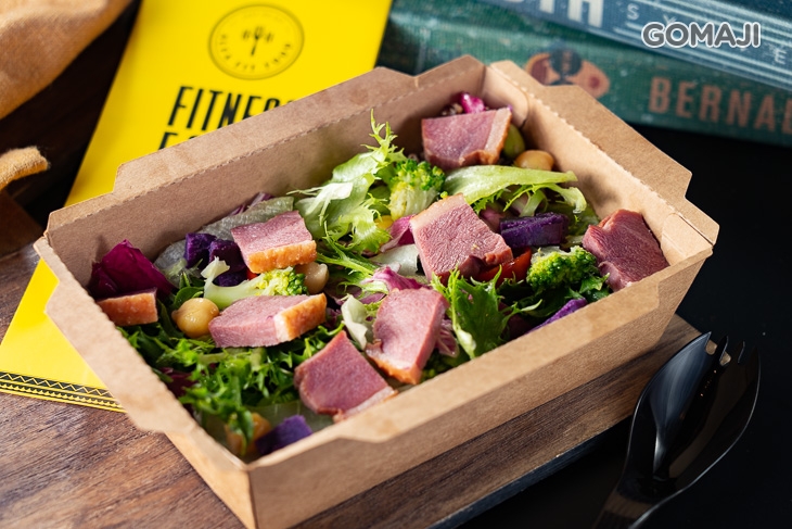 藜麥毛豆櫻桃鴨胸鮮蔬沙拉