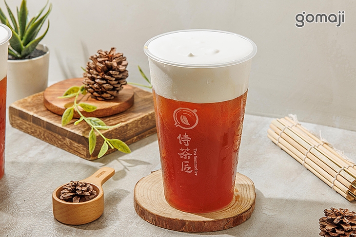 御紋烏龍豆乳奶蓋