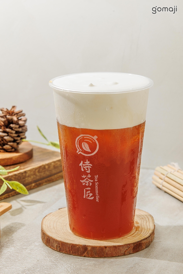 御紋烏龍豆乳奶蓋