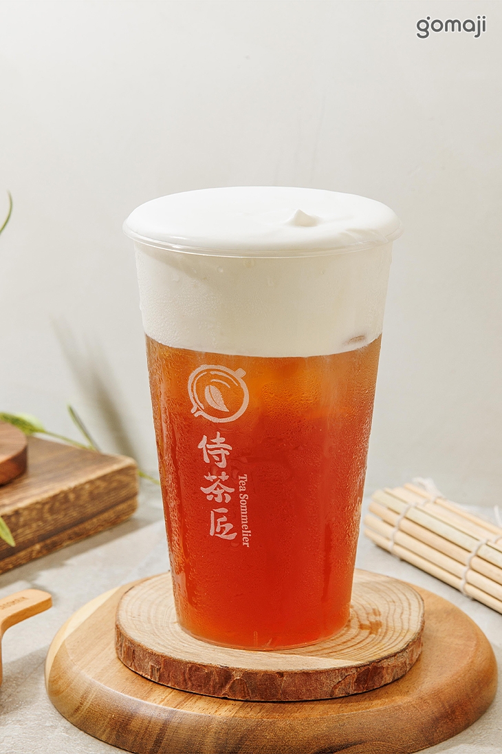 穗波紅茶豆乳奶蓋