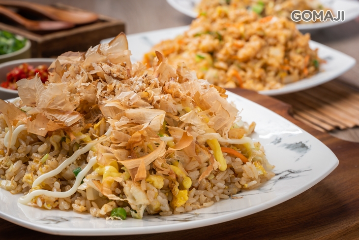 大阪燒蝦仁炒飯
