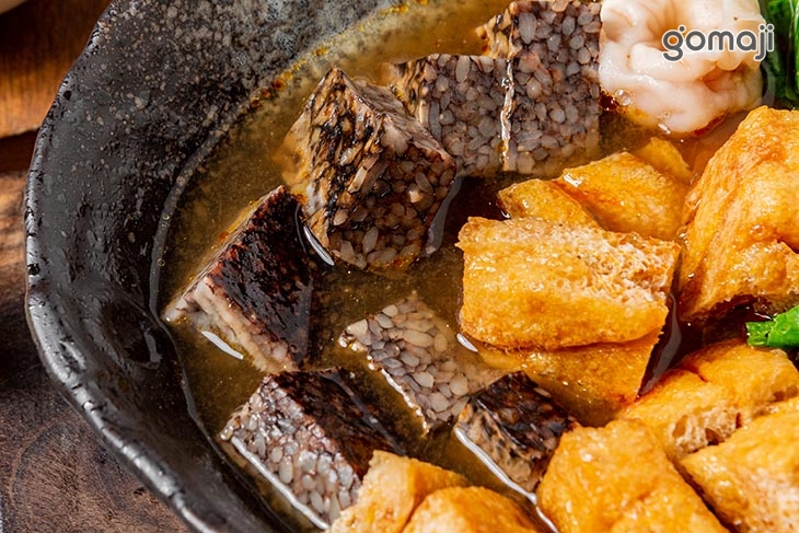 各式單點滷味(豬血糕,豆包,青菜)