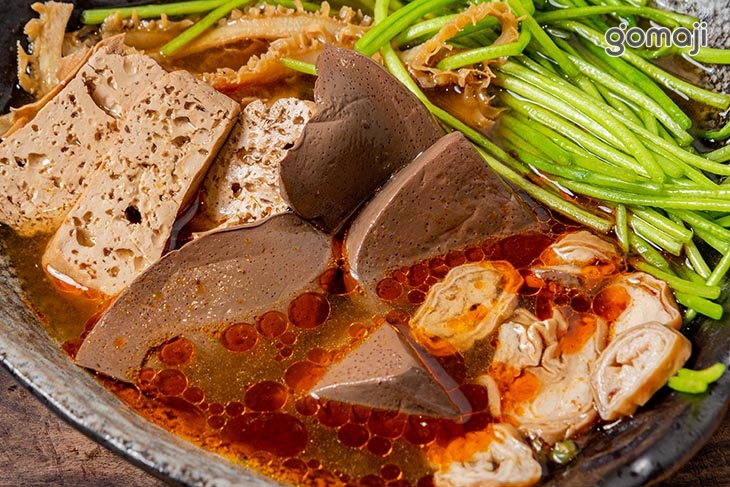 各式單點滷味(鴨血,豆腐,大腸,水蓮)