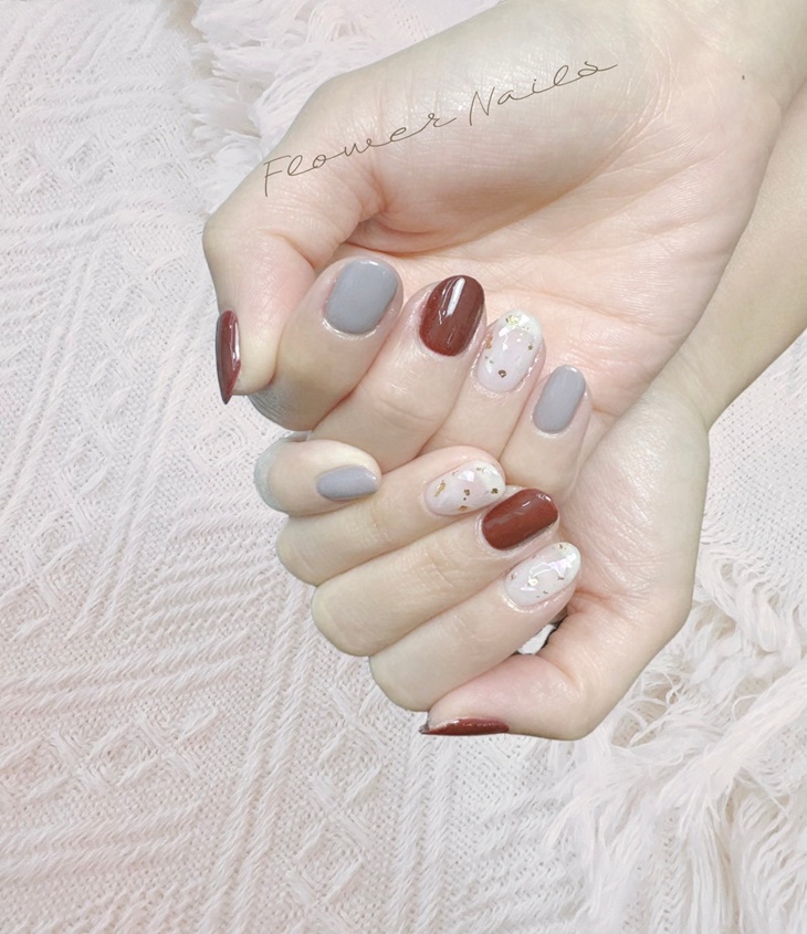 手部花式造型凝膠美甲