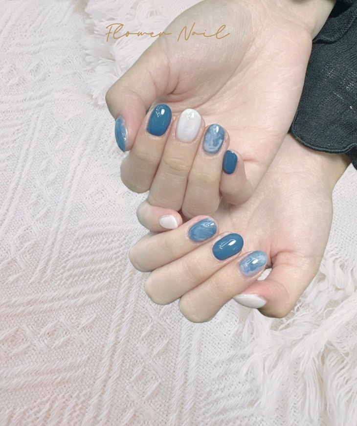 手部花式造型凝膠美甲