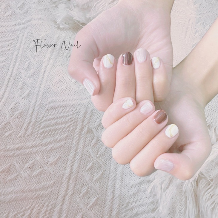 手部花式造型凝膠美甲