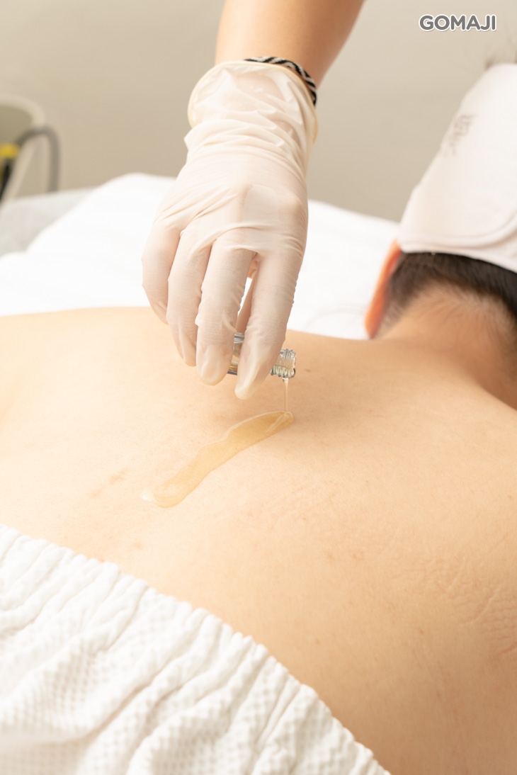 太極肩頸(專業機器韻律按摩+精油背部安撫手技)