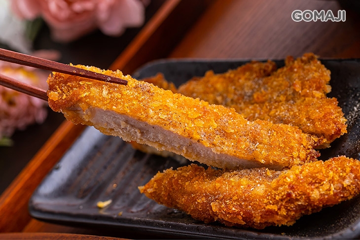 奶油起司烏龍麵(豬排)