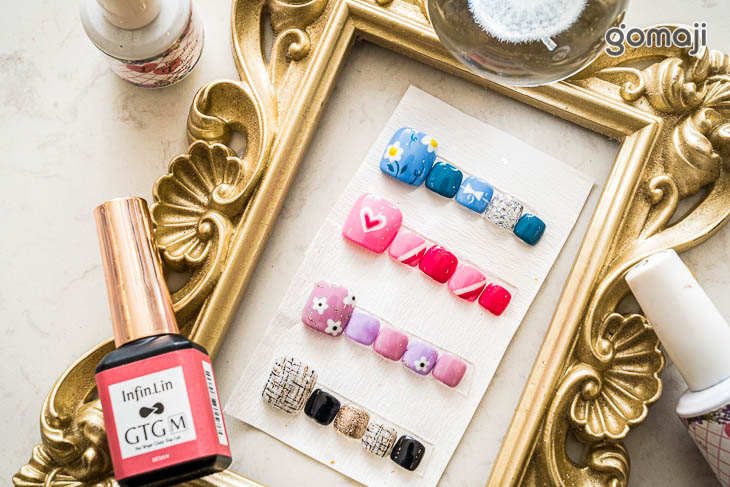 足部凝膠精緻造型設計款30款選1