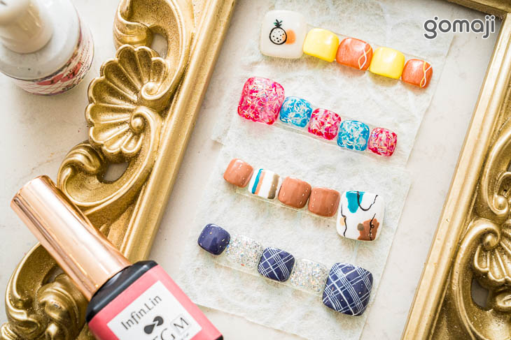 足部凝膠精緻造型設計款30款選1