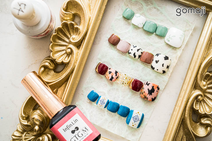 足部凝膠精緻造型設計款30款選1