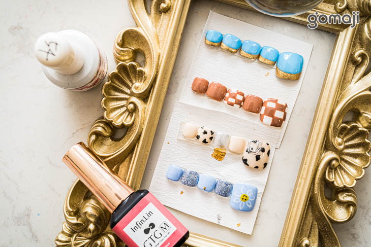 足部凝膠精緻造型設計款30款選1