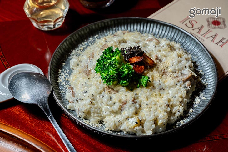 松露奶油蕈菇燉飯