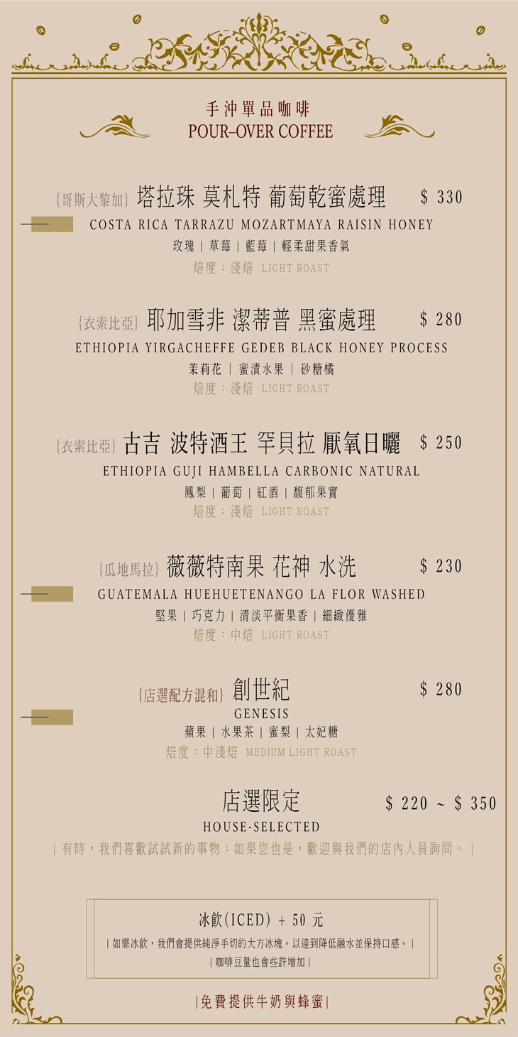 菜單