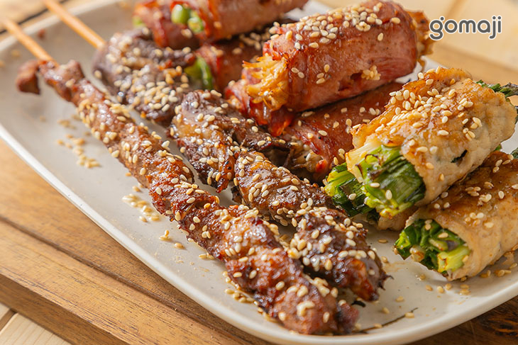 牛肉串/豬肉串/培根肉串