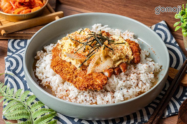 好運豬排丼