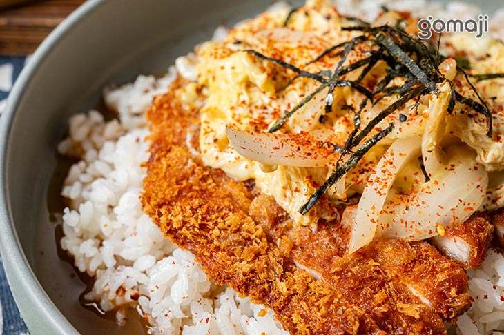 好運豬排丼