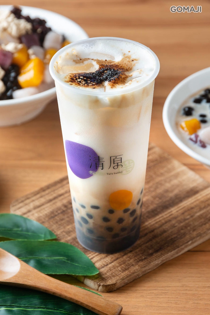  岩漿珍珠鮮奶