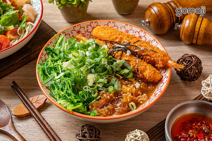 炸蝦牛丼飯