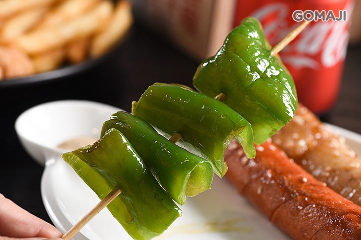 燒烤大熱狗/米腸/青椒