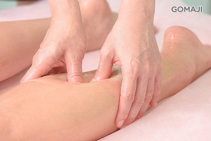 大腿至小腿加強排贅水疏暢 