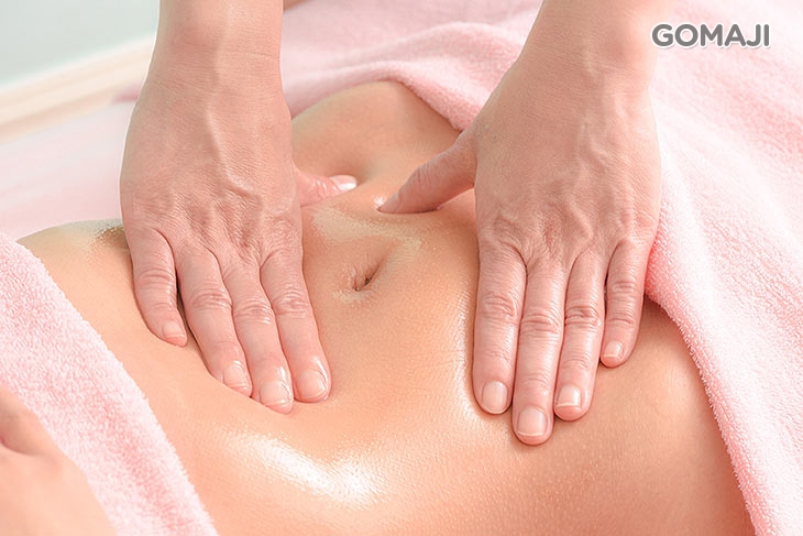 c.暖宮淨暢順氣按摩